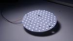round PCB with white LEDs