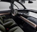 Futuristic vehicle interieur